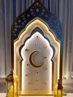 خلفية ديكور رمضاني مع انارة 2025